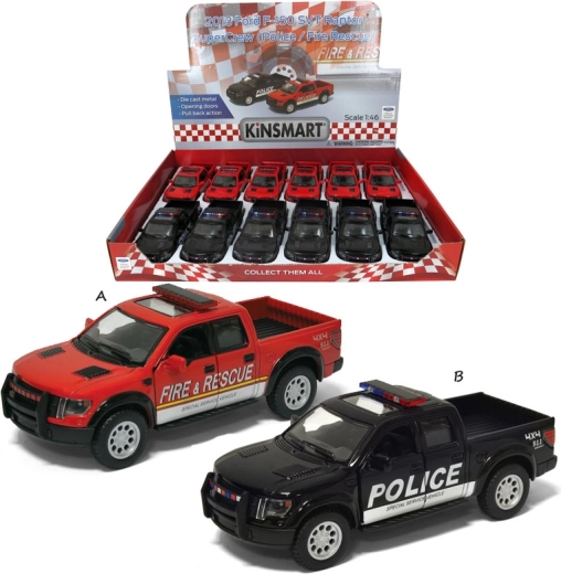 Die-cast model car Ford F-150 SVT Raptor SuperCrew (2013) – Rescue