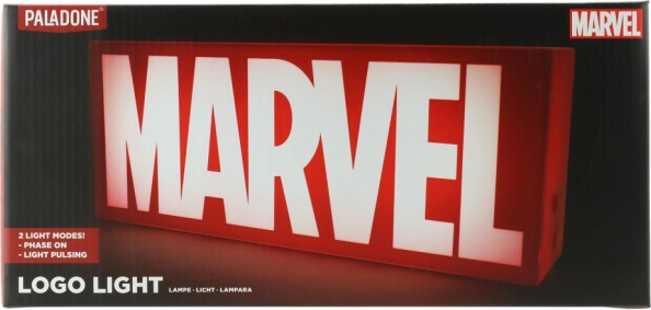 MARVELi öölamp – logo kahe valgusrežiimiga