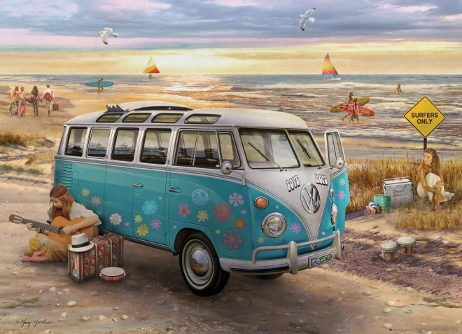 Pusle Eurographics VW Bus – Armastus ja lootus, 1000 tükki