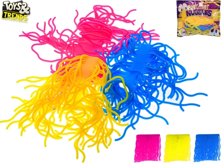 Venivad stressivastased nuudlid Toys&Trends – 3 tk komplekt