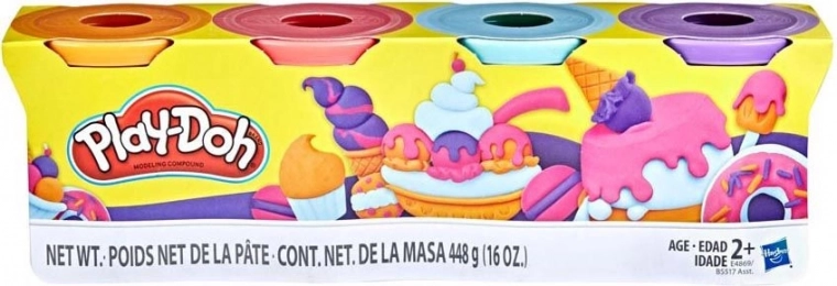Play-Doh voolimismass, 4 topsi, 448 g – Magus