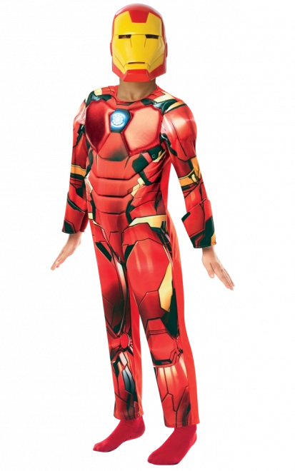 Laste kostüüm IRON MAN deluxe, 5–6 aastat