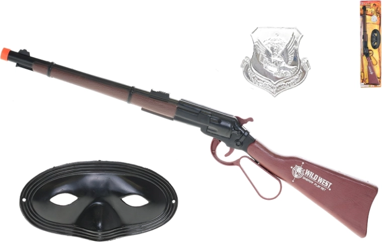 Cowboy Clicking Rifle 57 cm for Kids