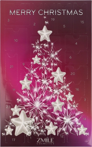 Crystal Christmas Tree advent calendar with cosmetics