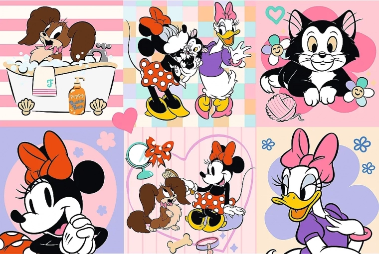 Puzzle DISNEY Minnie: Colorful Day 160 pieces