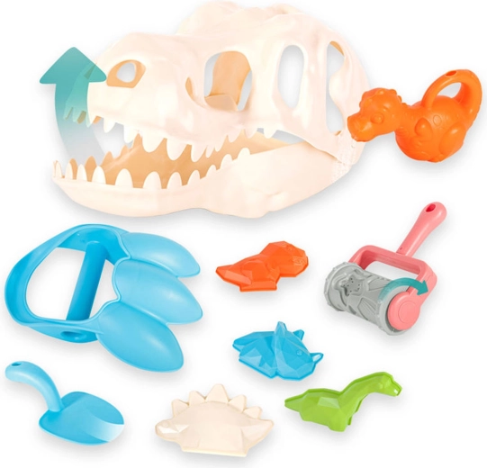 Woopie dinosaurusete liivamängu komplekt – väljakaevamised, 9 osa