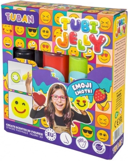Tubi Jelly Emoji Set 3 colors