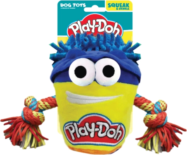 Pehme tirimismänguasi koertele HASBRO Play-Doh köiega 18 cm