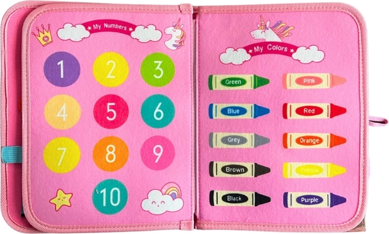 Playful learning of colors and numbers