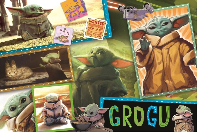 Puzzle 160 pieces grogu star wars trefl