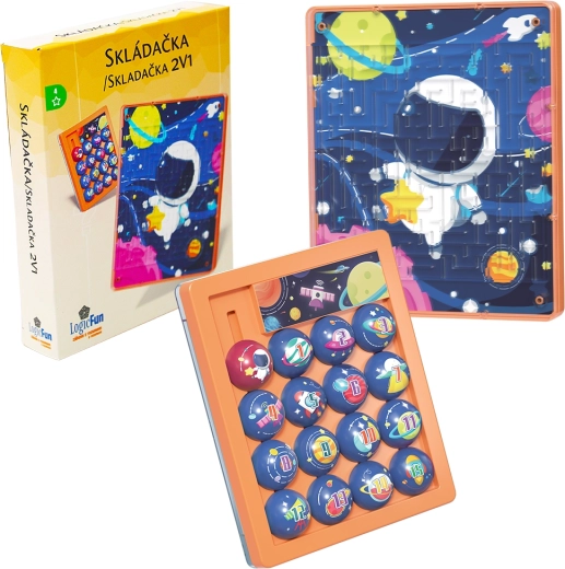 Huarong Road Puzzle – Blue