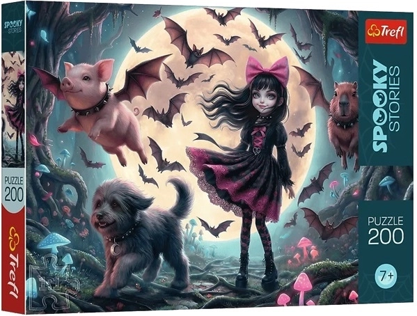Trefl puzzle Spooky Stories – Moonlight Stories 200 pieces