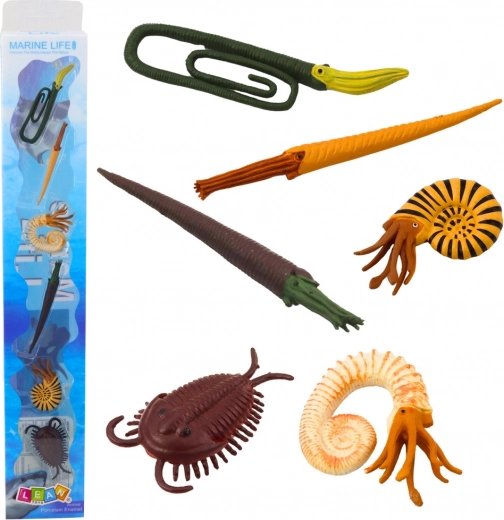 Mini-figuuride komplekt eelajaloolised mereolendid 6 tk