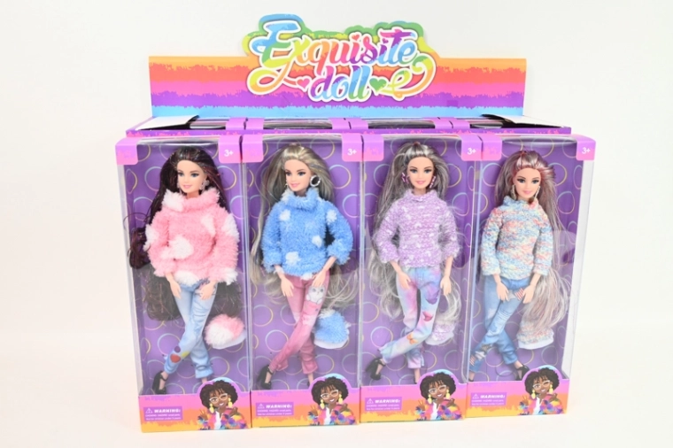 Doll in warm clothing - 1 piece