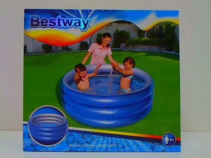 Bestway laste täispuhutav bassein Big Metallic 150 × 53 cm
