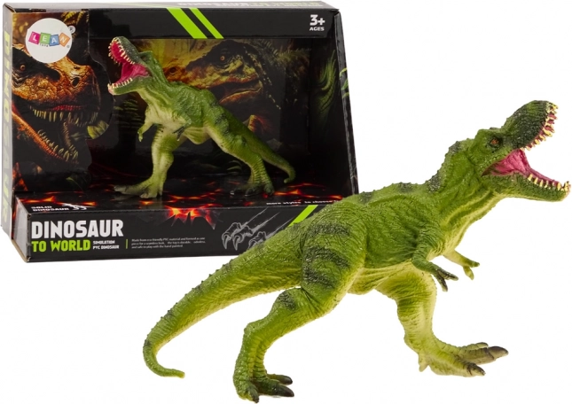 Roheline Tyrannosaurus rexi dinosauruse kollektsioneerimisfiguur