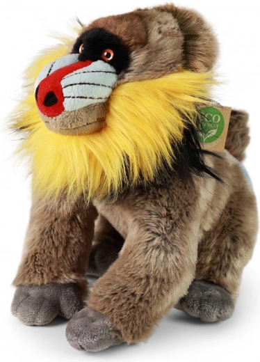 Rappa keskkonnasõbralik plüüsist mandrill 28 cm