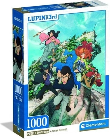 Puzzle Compact Lupin III 1000 tükki