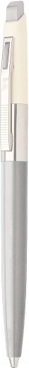 ICO 70 Retro ballpoint pen pastel grey, tip 0.8 mm