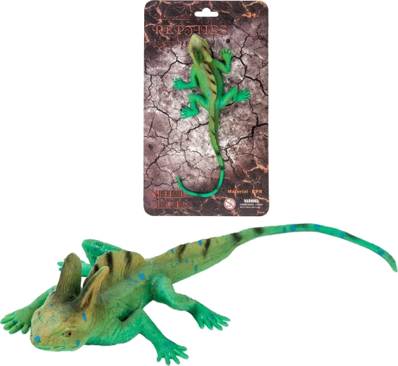 Wild Nature: realistic basilisk lizard model (27 cm) - 1 piece