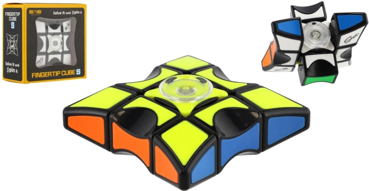 Plastist spinner-pusle 6 × 6 cm karbis