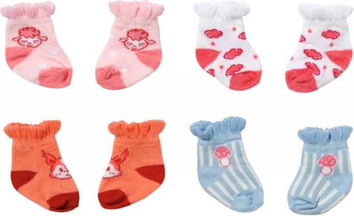 Sokid nukule Baby Annabell 43 cm - 2 paari