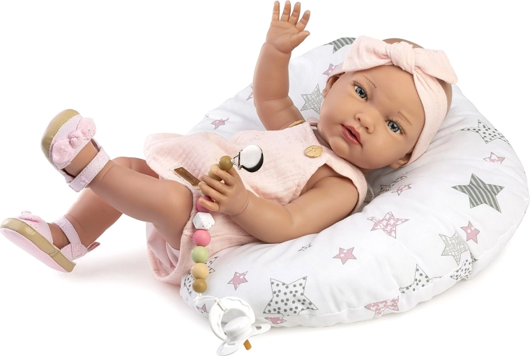 Guca realistic baby doll New Born girl 42 cm