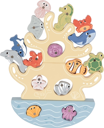 Tasakaaluline korallrahu stabiilsuse treenimiseks