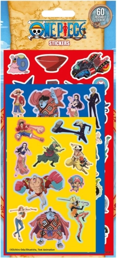 One Piece kleepsude komplekt (60 tk)