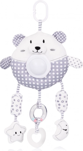 Plush hanging toy for stroller and crib Big Bear CHIPOLINO