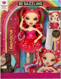Rainbow High Be Dazzling moe-nukk Vivienne Rouge – punane