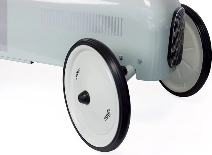 Quiet wheels gentle on floors