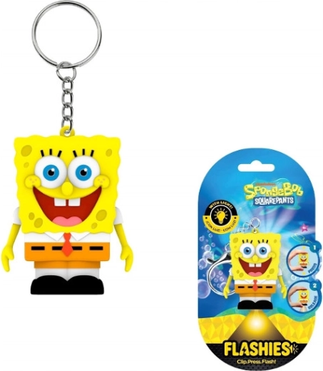 SpongeBobi võtmehoidja LED-taskulambiga