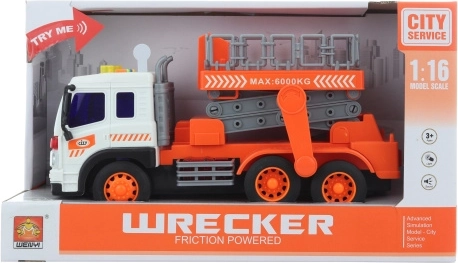 Battery-powered platform truck