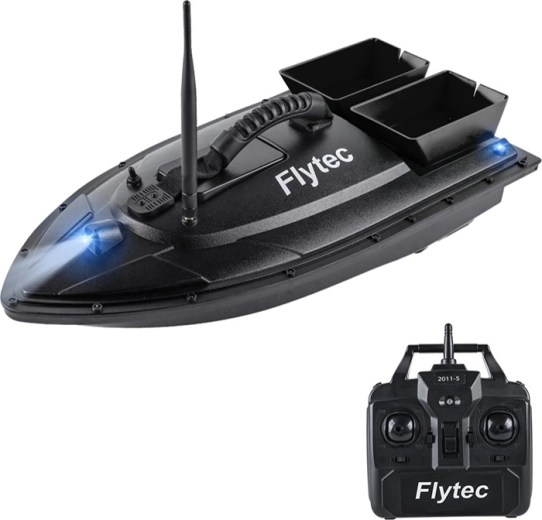 Flytec kaugjuhtimisega söödapaadi 2011-5 kahe söödamahutiga
