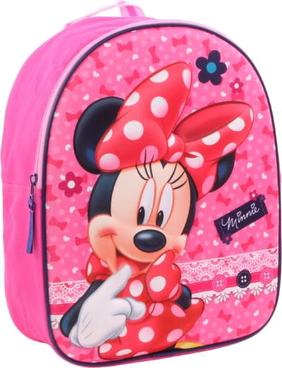 3D laste seljakott Minnie Mouse roosa 31 cm