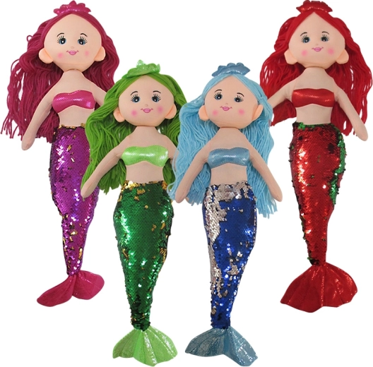 Rag Doll Mermaid 50 cm – 4 Types