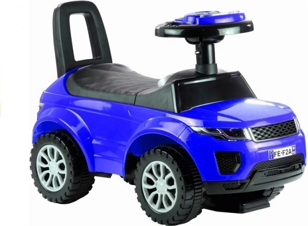 Children’s ride-on car with sounds and lights – blue