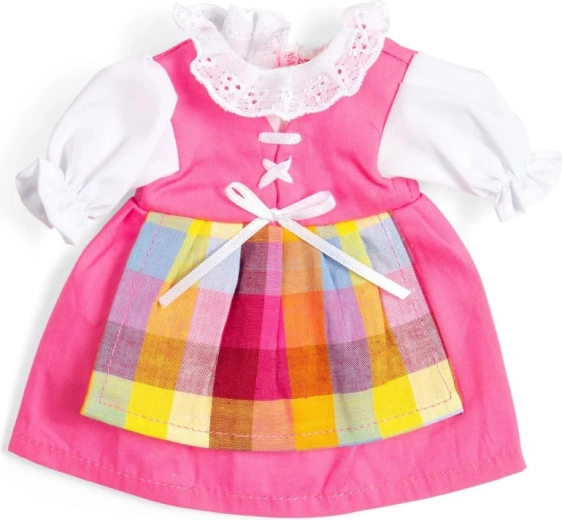 Bigjigs Toys Pink Dress with Apron for 28 cm Doll