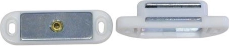 Magnetic catch white, 50 pcs