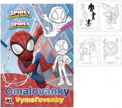 Värvimisraamat Spidey ja tema imelised sõbrad A4
