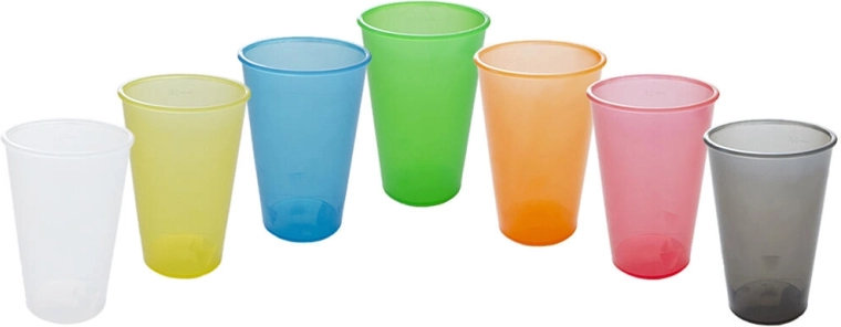 Tagastatav plasttops 0,3 l – värvisegu