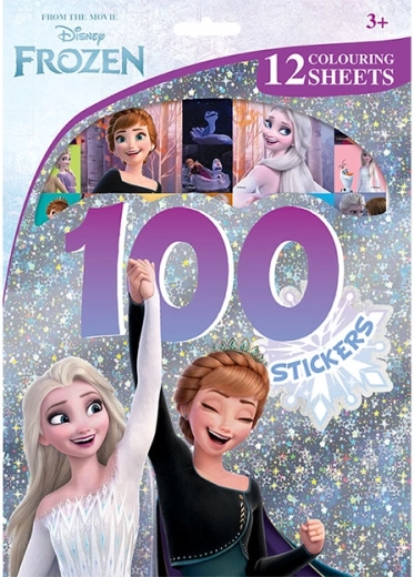 Ice Kingdom: 100 Stickers and Coloring Pages