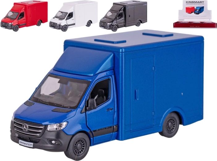 Metallist kaubiku mudel MERCEDES-BENZ Sprinter 1:48 Kinsmart