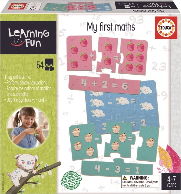Educational puzzle and game: My First Math – EDUCA Learning is Fun