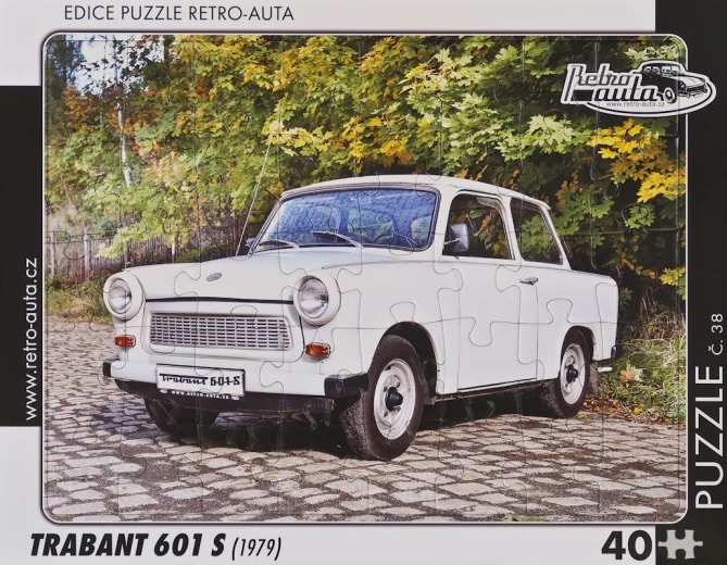 Retro pusle Trabant 601 S 40 tükki