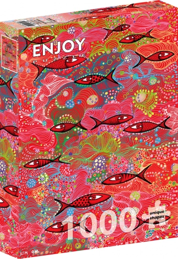 Puzzle Hluboká punane 1000 tükki
