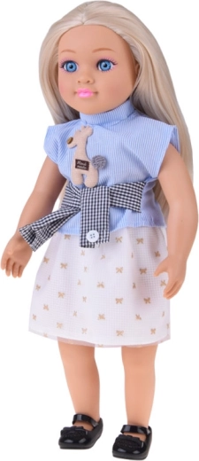 Pikad blondid juuksed kammimiseks ja soenguteks