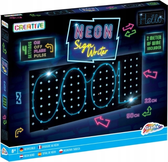 LED-traadiga neoonhelendav tahvel
