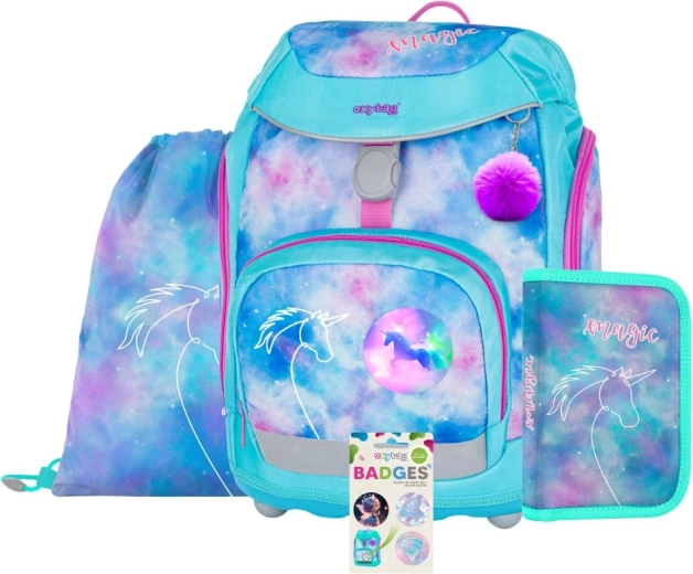 Koolikomplekt OXY Sherpy Unicorn, 4-osaline